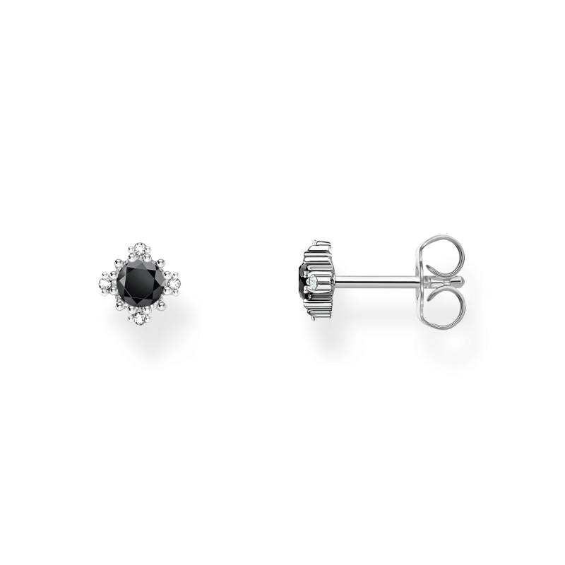 Thomas Sabo Ohrstecker Vintage mit schwarzem Stein Silber schwarz H2311-643-11 von Thomas Sabo