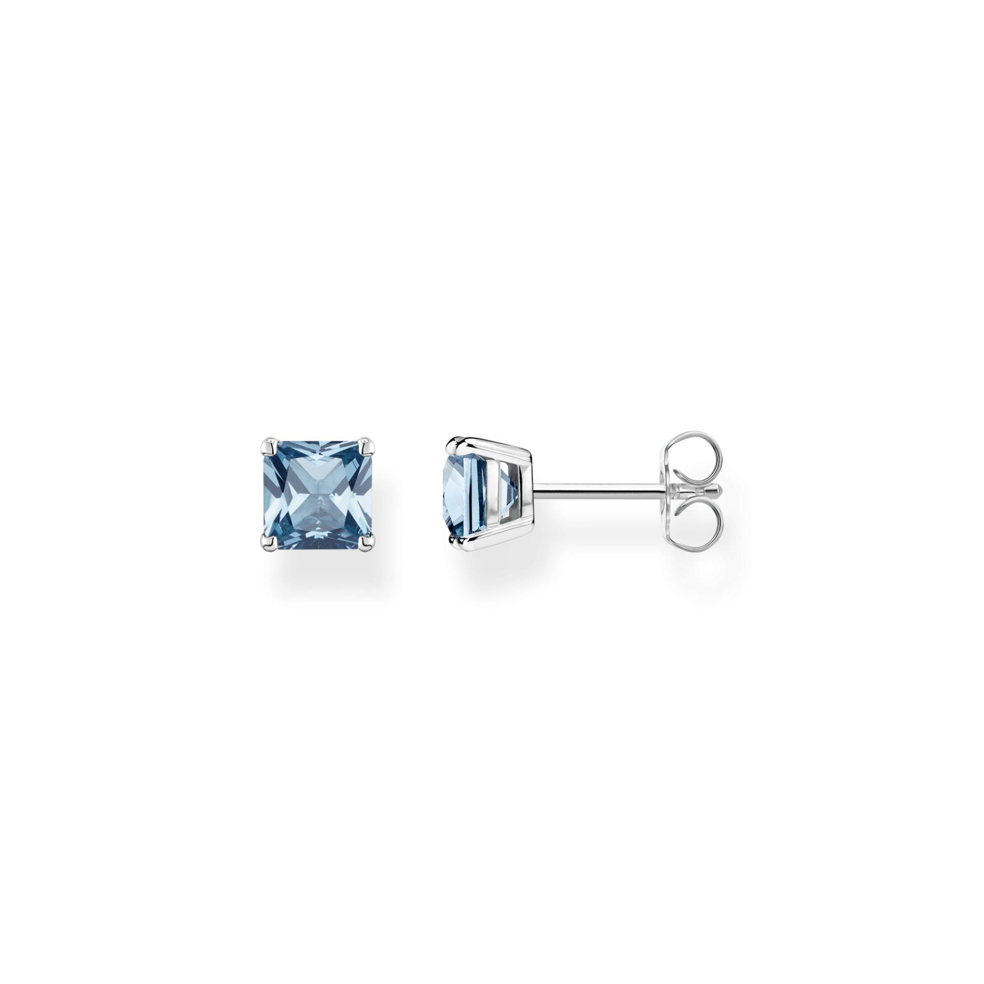 Thomas Sabo Ohrstecker mit aqua Stein Silber blau H2174-009-1 von Thomas Sabo