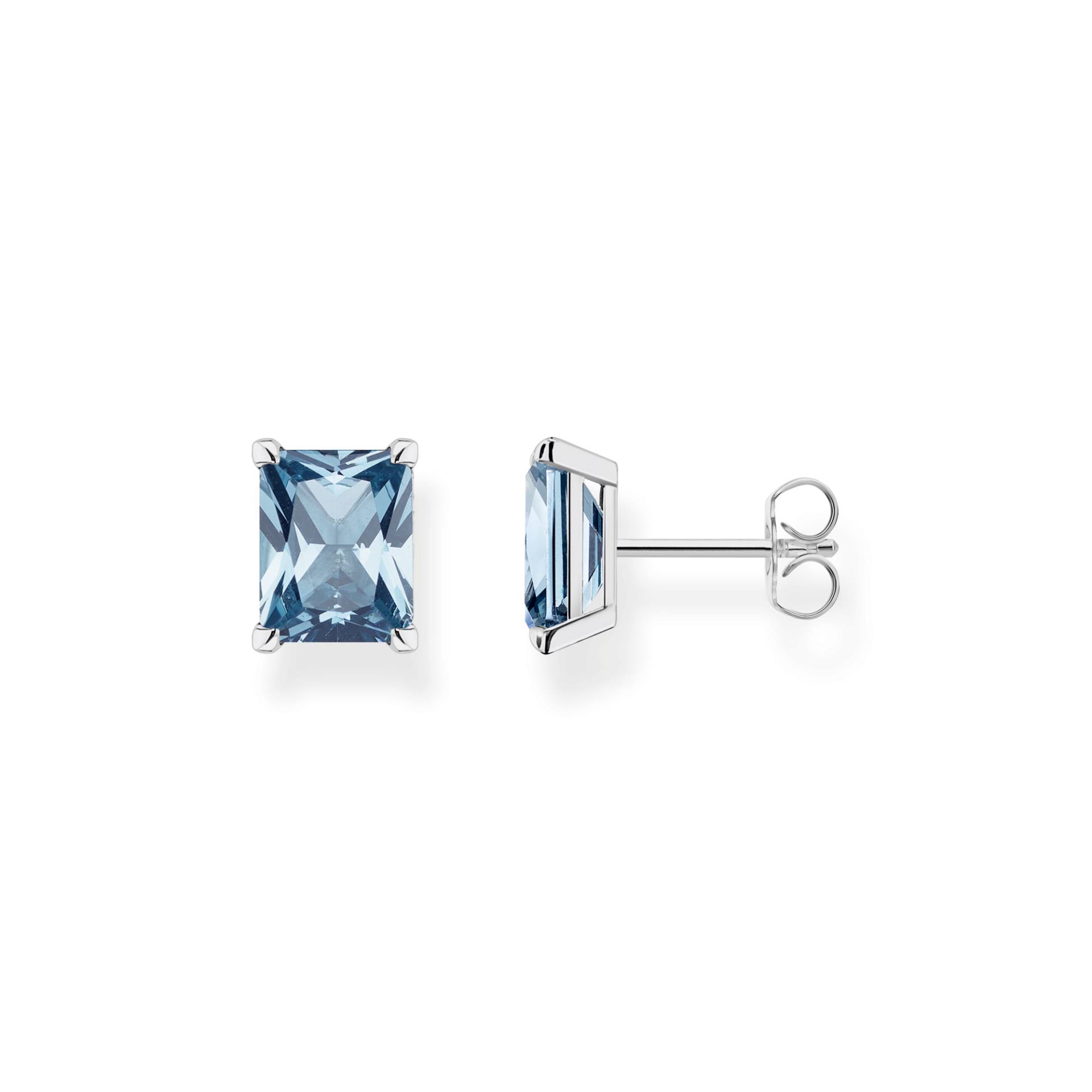 Thomas Sabo Ohrstecker mit aqua Stein Silber blau H2201-009-1 von Thomas Sabo