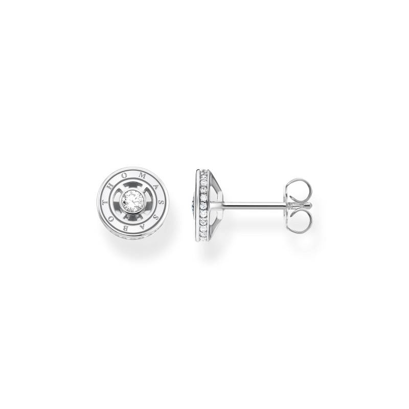 Thomas Sabo Ohrstecker mit weißen Steinen Silber weiß H2062-051-14 von Thomas Sabo