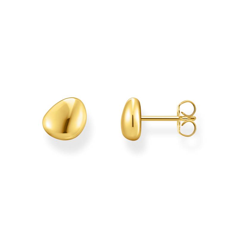 Thomas Sabo Ohrstecker organisches Design vergoldet gelbgoldfarben H2307-413-39 von Thomas Sabo