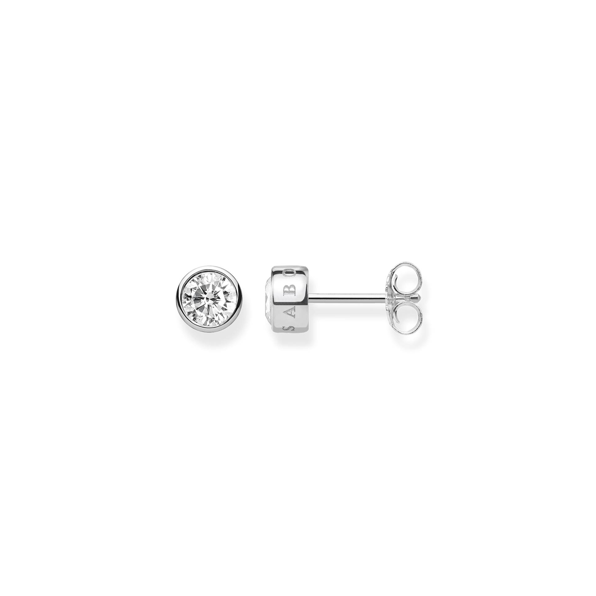 Thomas Sabo Ohrstecker weißer Stein weiß H1963-051-14 von Thomas Sabo