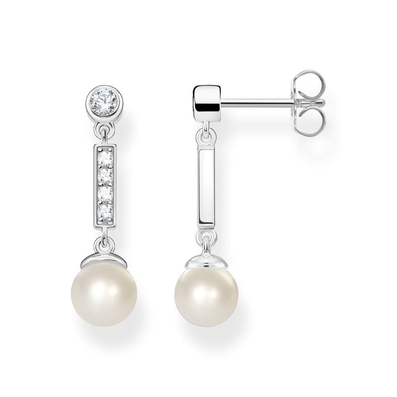 Thomas Sabo Perlenohrringe weiß H2092-167-14 von Thomas Sabo