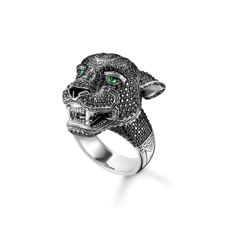 Thomas Sabo Ring Black Cat schwarz TR2202-845-11-48 von Thomas Sabo