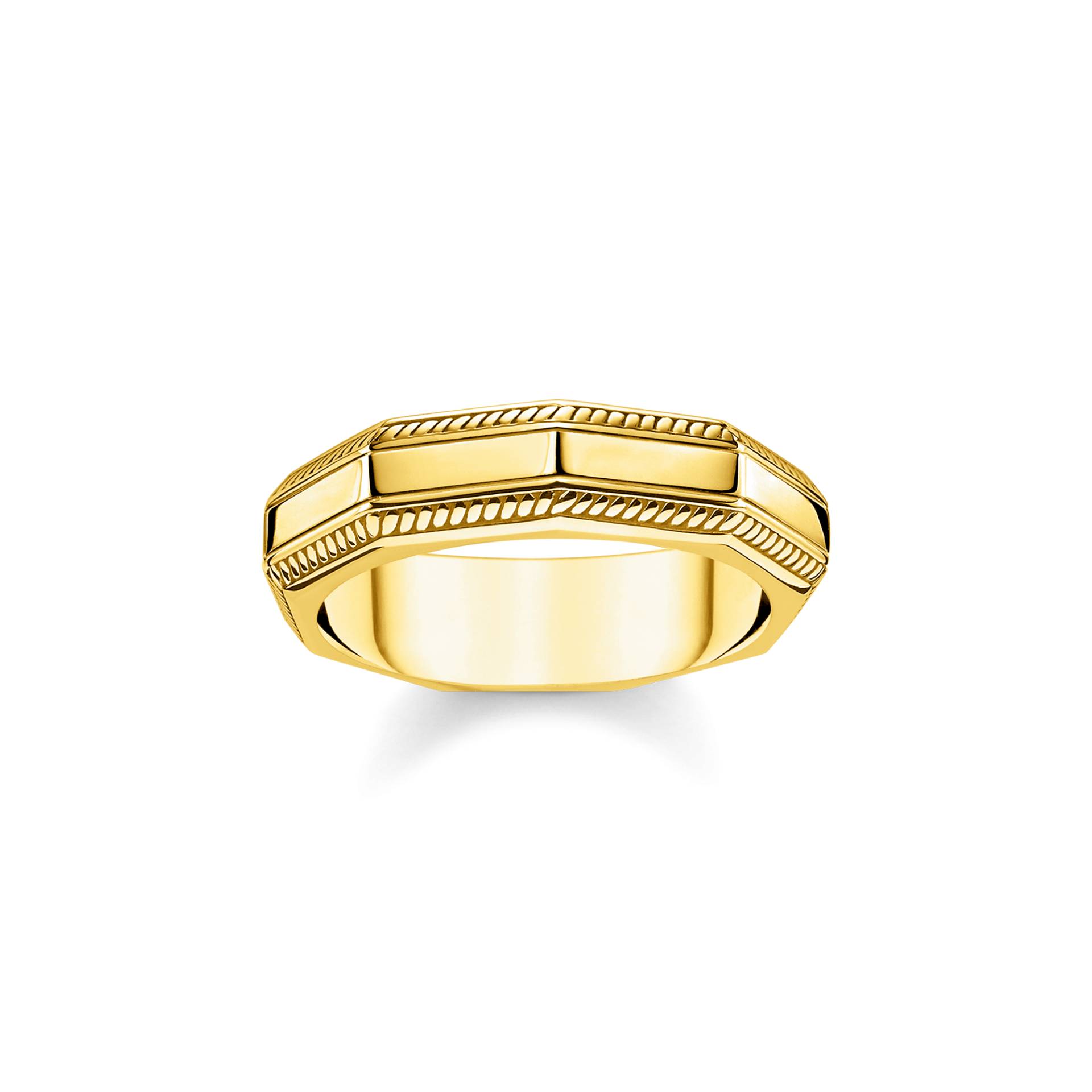 Thomas Sabo Ring Eckig gold gelbgoldfarben TR2276-413-39-54 von Thomas Sabo