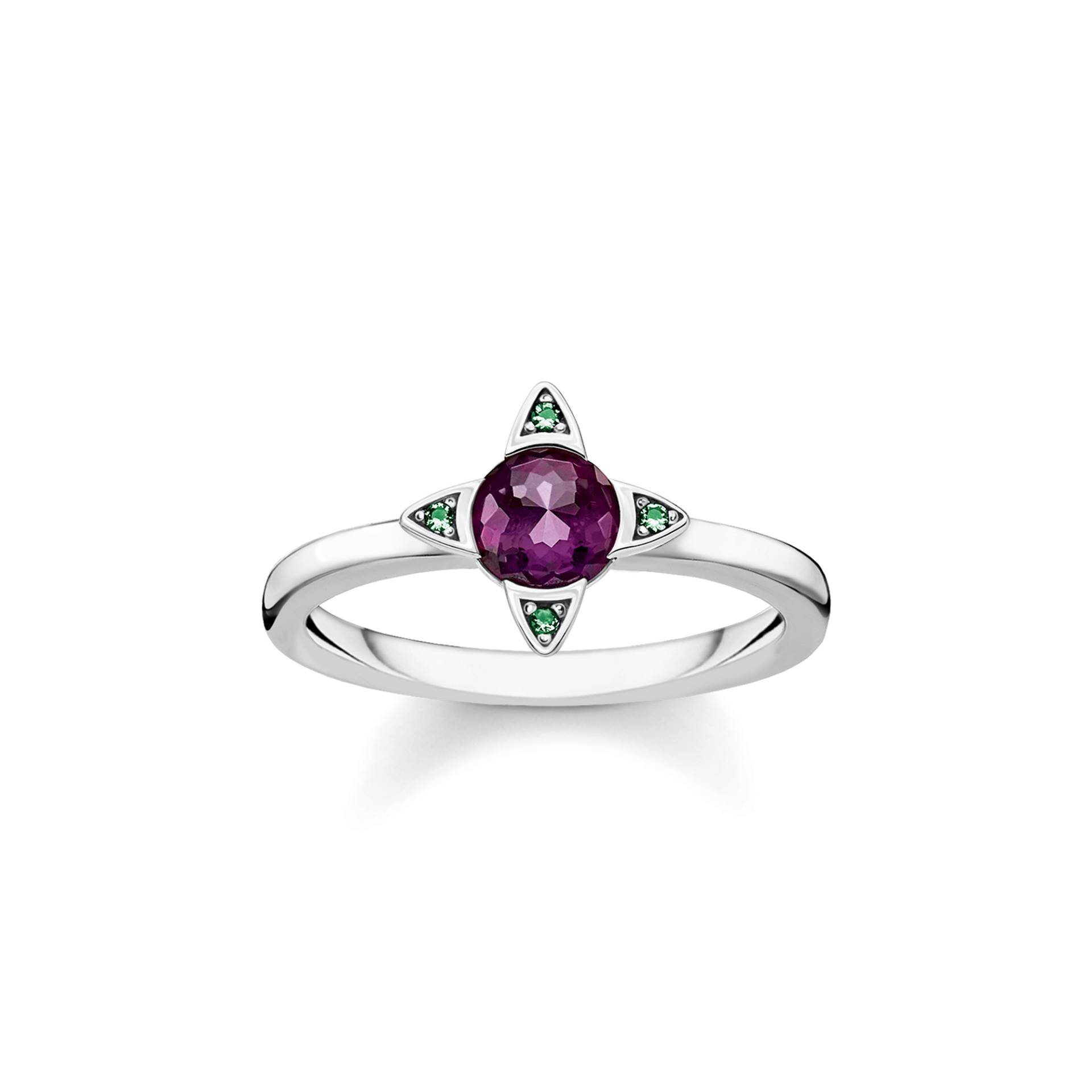 Thomas Sabo Ring farbige Steine silber violett TR2263-667-13-52 von Thomas Sabo