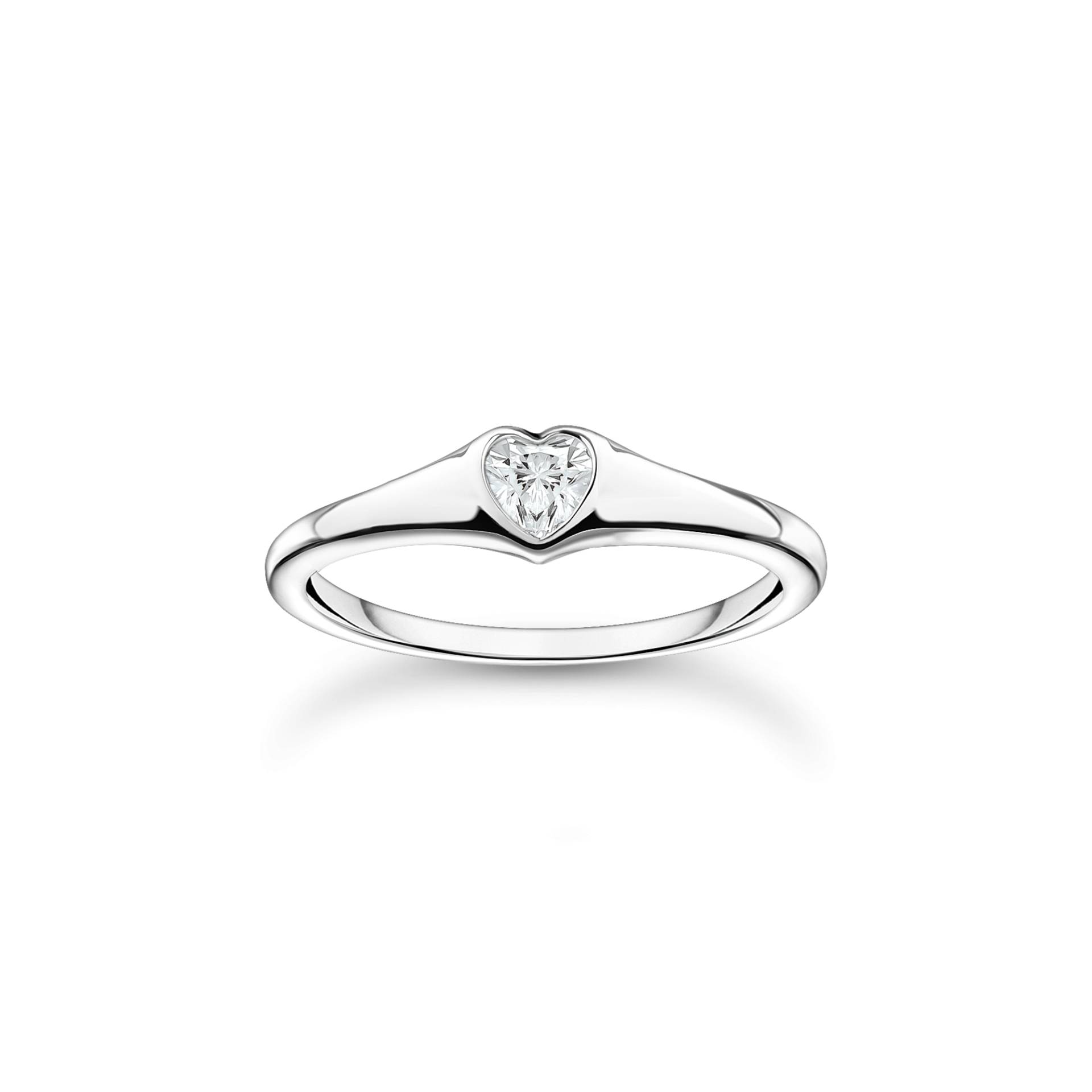 Thomas Sabo Ring Herz silber weiß TR2390-051-14-60 Thomas Sabo Ring Herz silber weiß TR2390-051-14-60 von Thomas Sabo