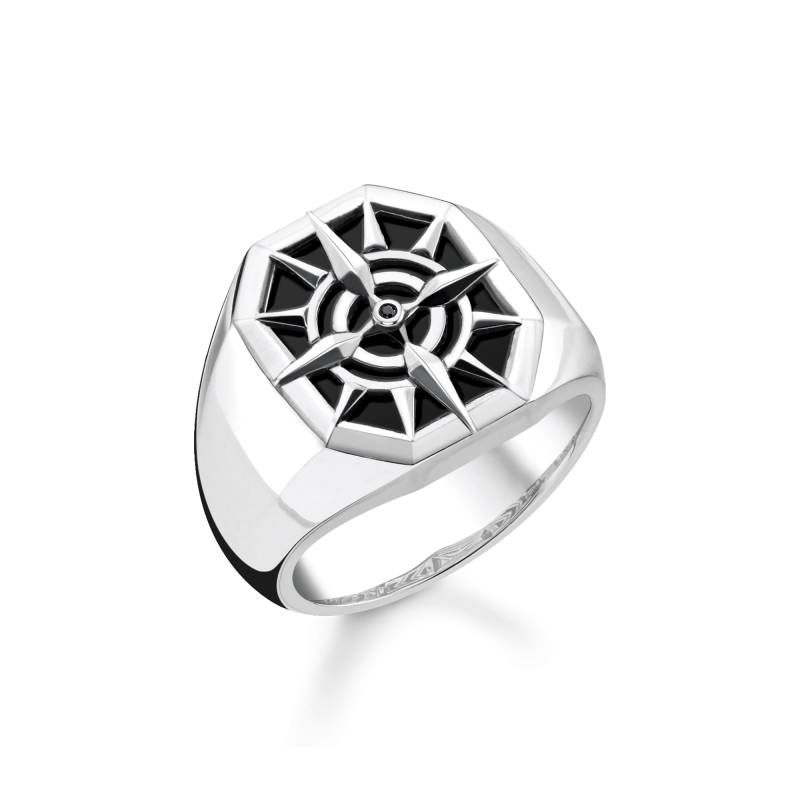 Thomas Sabo Ring Kompass schwarz schwarz TR2274-641-11-48 von Thomas Sabo