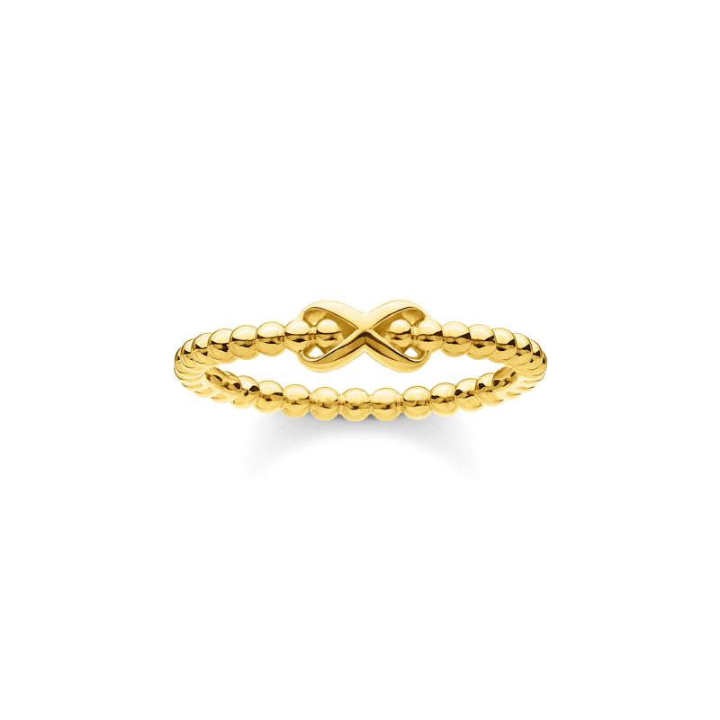 Thomas Sabo Ring Kugeln mit Infinity gold gelbgoldfarben TR2320-413-39-56 von Thomas Sabo