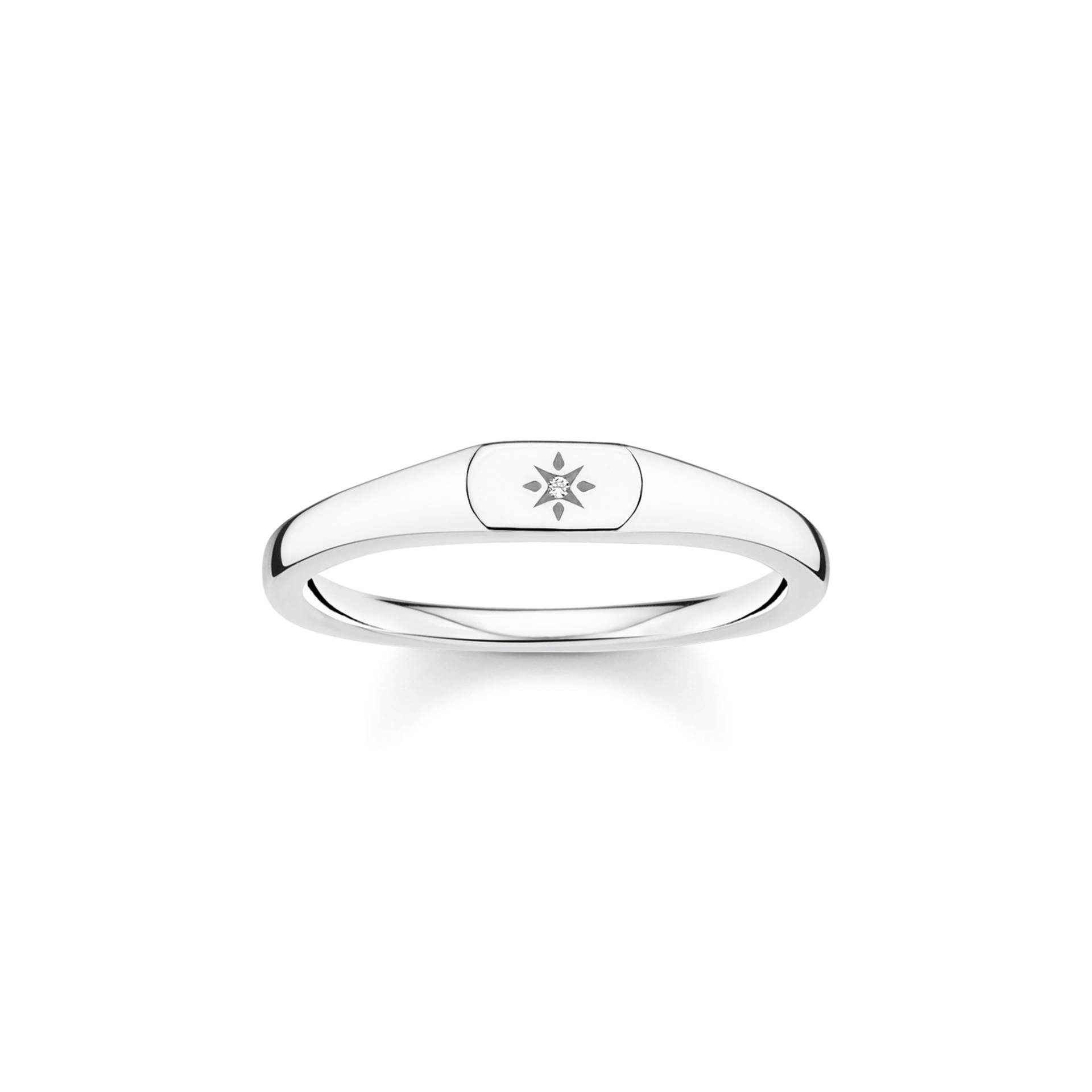 Thomas Sabo Ring Stern silber weiß TR2314-051-14-54 von Thomas Sabo