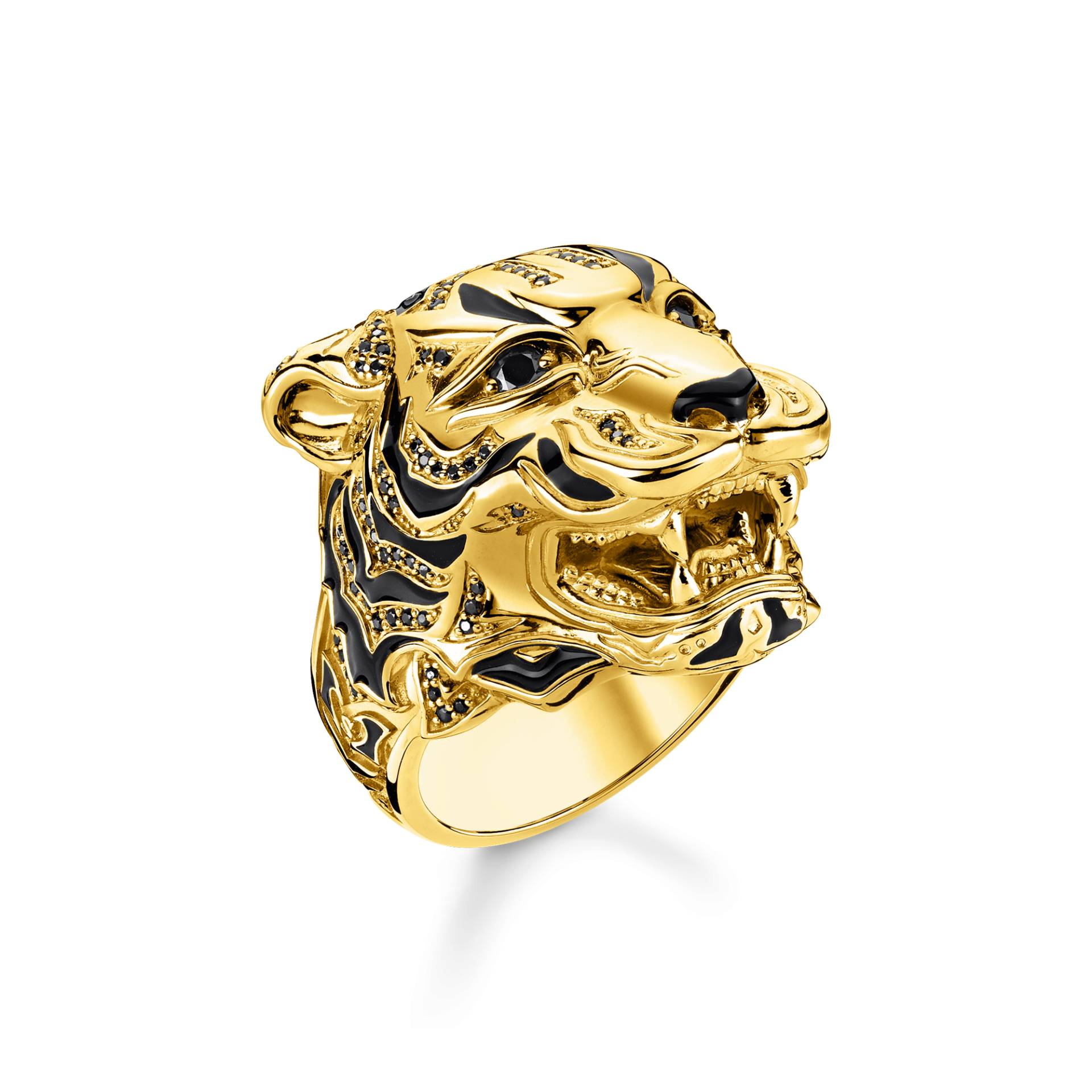 Thomas Sabo Ring Tiger gold gelbgoldfarben TR2295-565-39-48 von Thomas Sabo