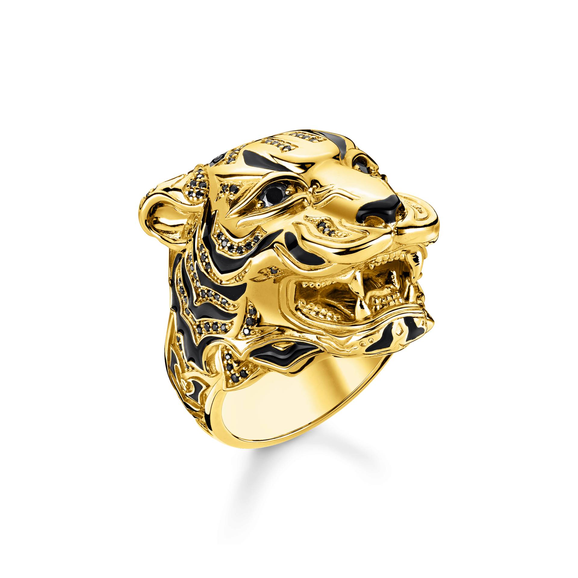 Thomas Sabo Ring Tiger gold gelbgoldfarben TR2295-565-39-50 von Thomas Sabo