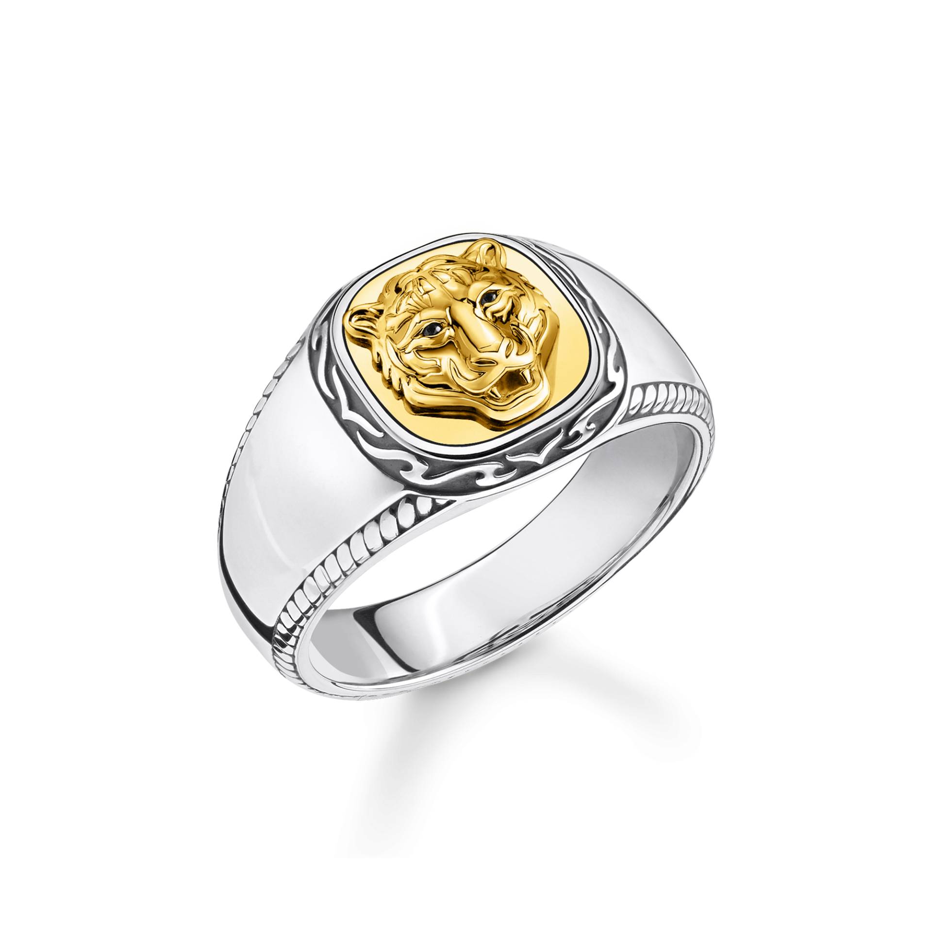 Thomas Sabo Ring Tiger gold gelbgoldfarben TR2293-849-39-60 von Thomas Sabo