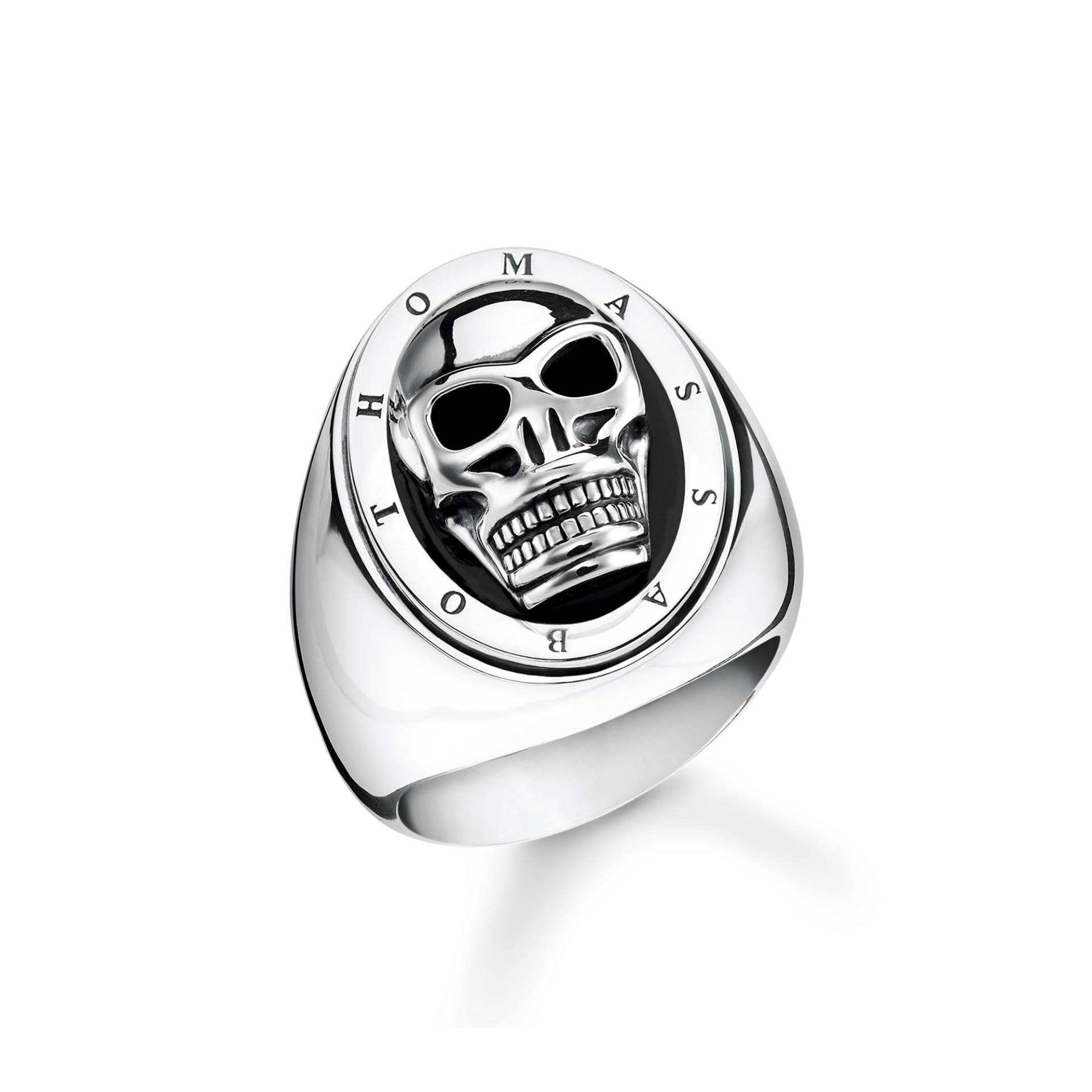 Thomas Sabo Ring Totenkopf schwarz TR2213-698-11-48 von Thomas Sabo