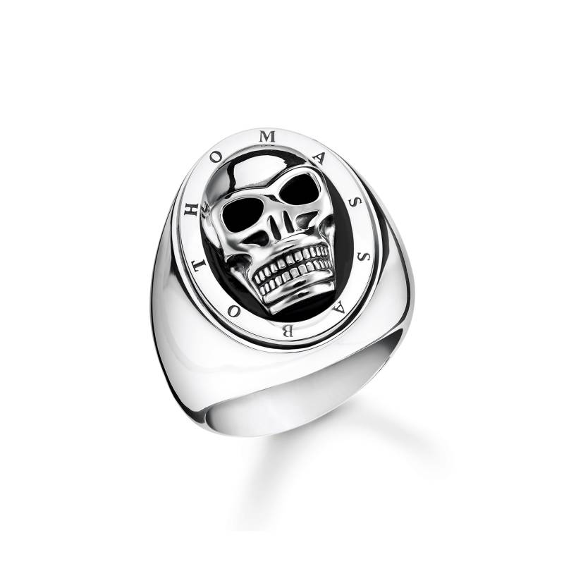 Thomas Sabo Ring Totenkopf schwarz TR2213-698-11-50 von Thomas Sabo