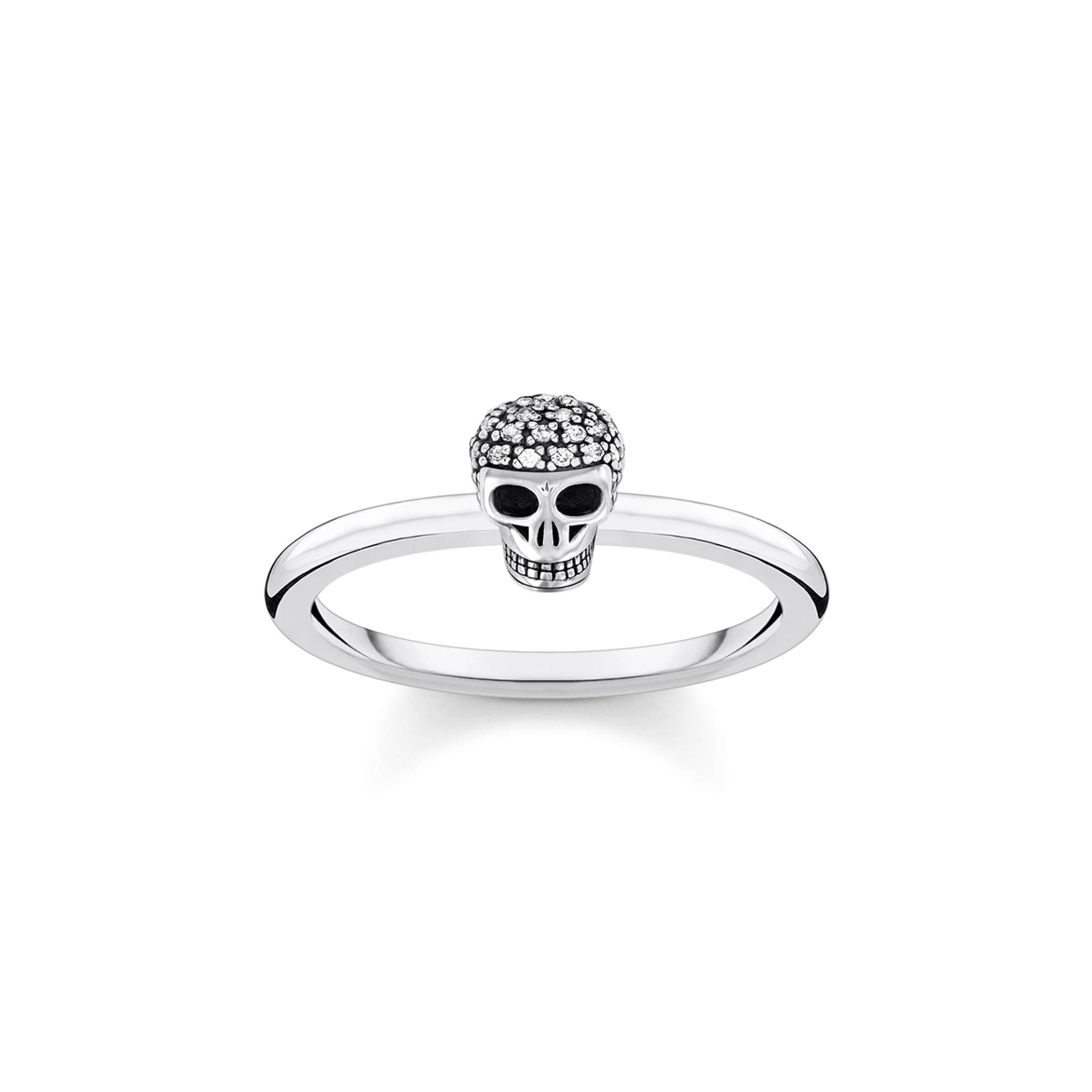 Thomas Sabo Ring Totenkopf weiß TR2327-643-14-48 Thomas Sabo Ring Totenkopf weiß TR2327-643-14-48 von Thomas Sabo