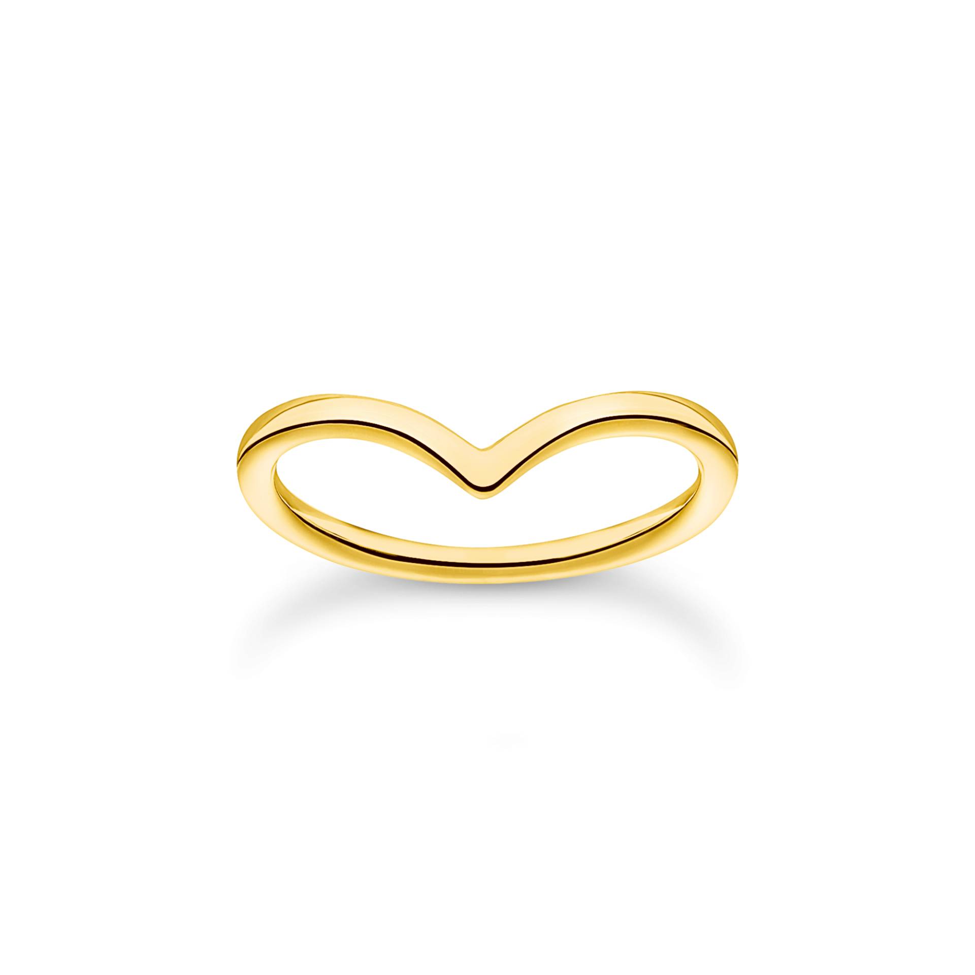Thomas Sabo Ring V-Form gold gelbgoldfarben TR2393-413-39-52 von Thomas Sabo