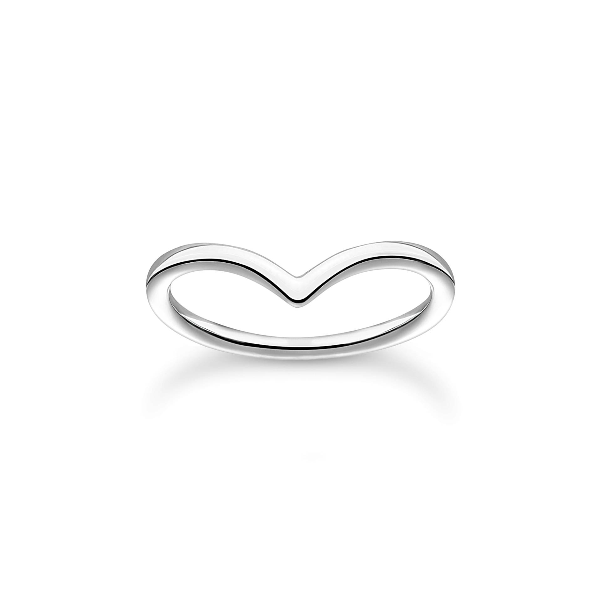 Thomas Sabo Ring V-Form silber silberfarben TR2393-001-21-52 von Thomas Sabo