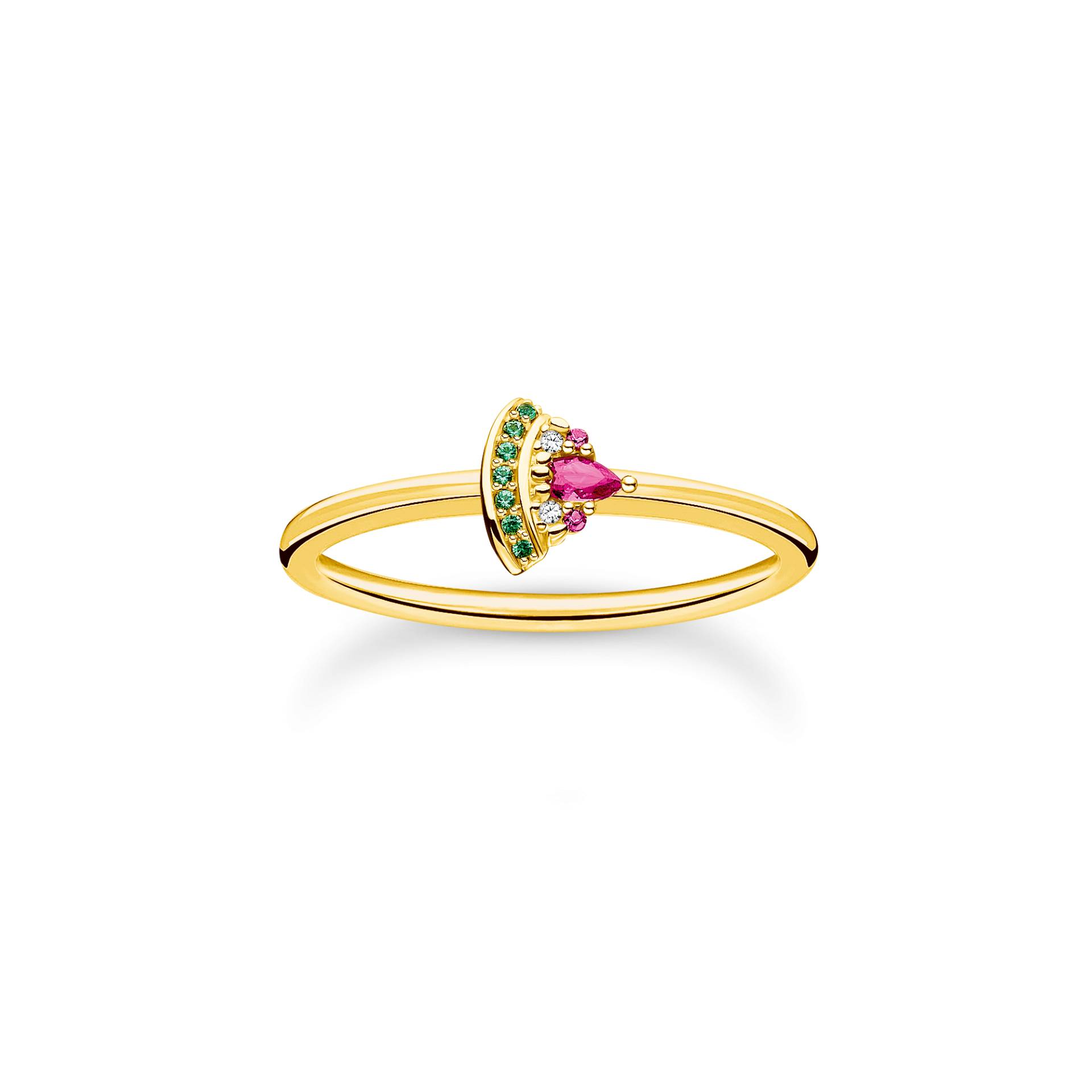 Thomas Sabo Ring Wassermelone gold mehrfarbig TR2353-488-7-54 von Thomas Sabo