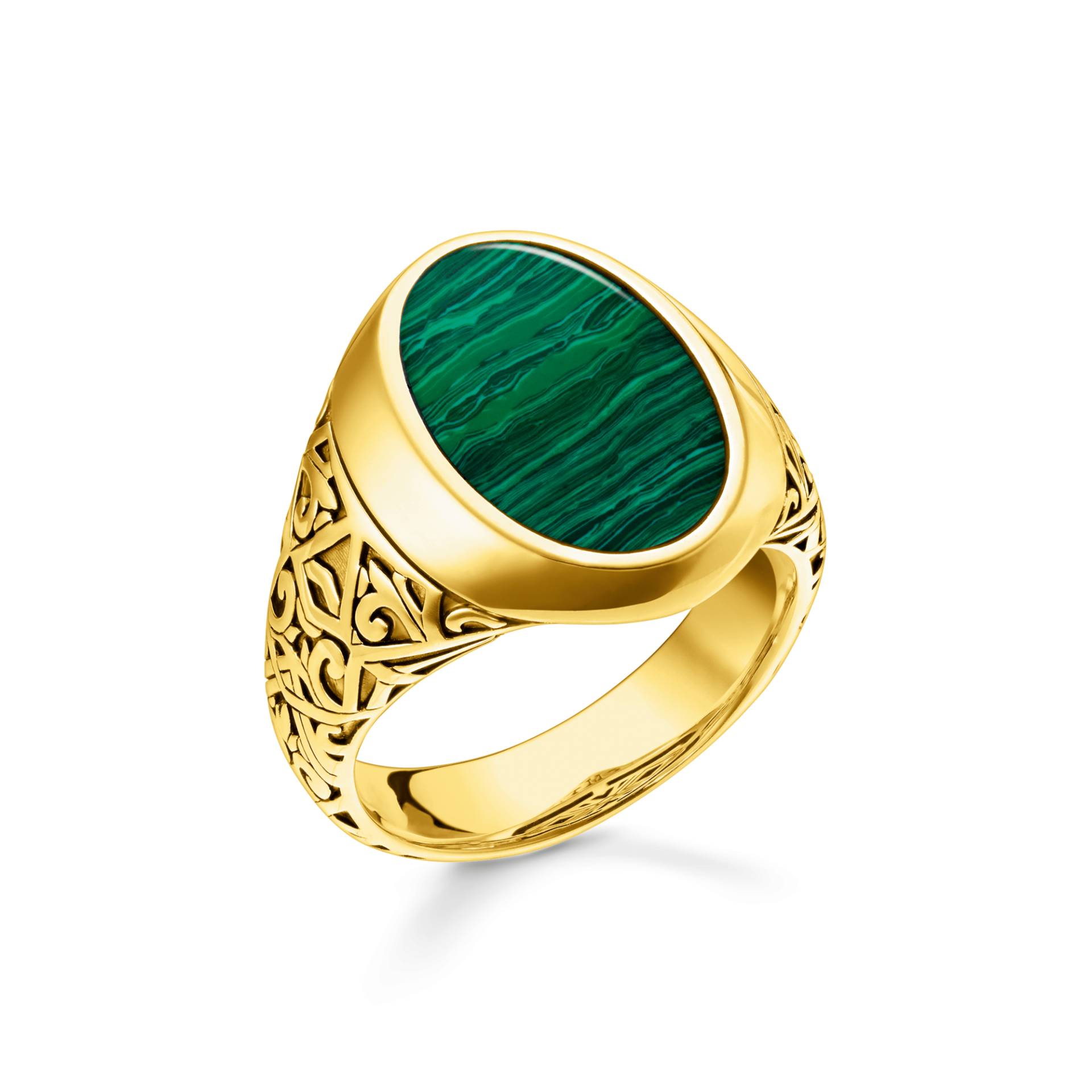 Thomas Sabo Ring grün-gold grün TR2242-140-6-60 von Thomas Sabo