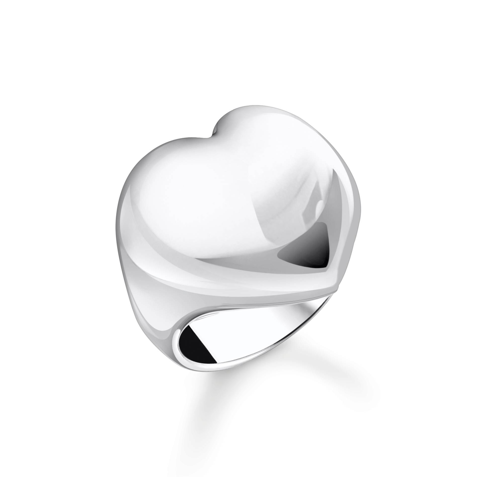 Thomas Sabo Ring in Herzform Silber silberfarben TR2471-001-21-52 Thomas Sabo Ring in Herzform Silber silberfarben TR2471-001-21-52 von Thomas Sabo