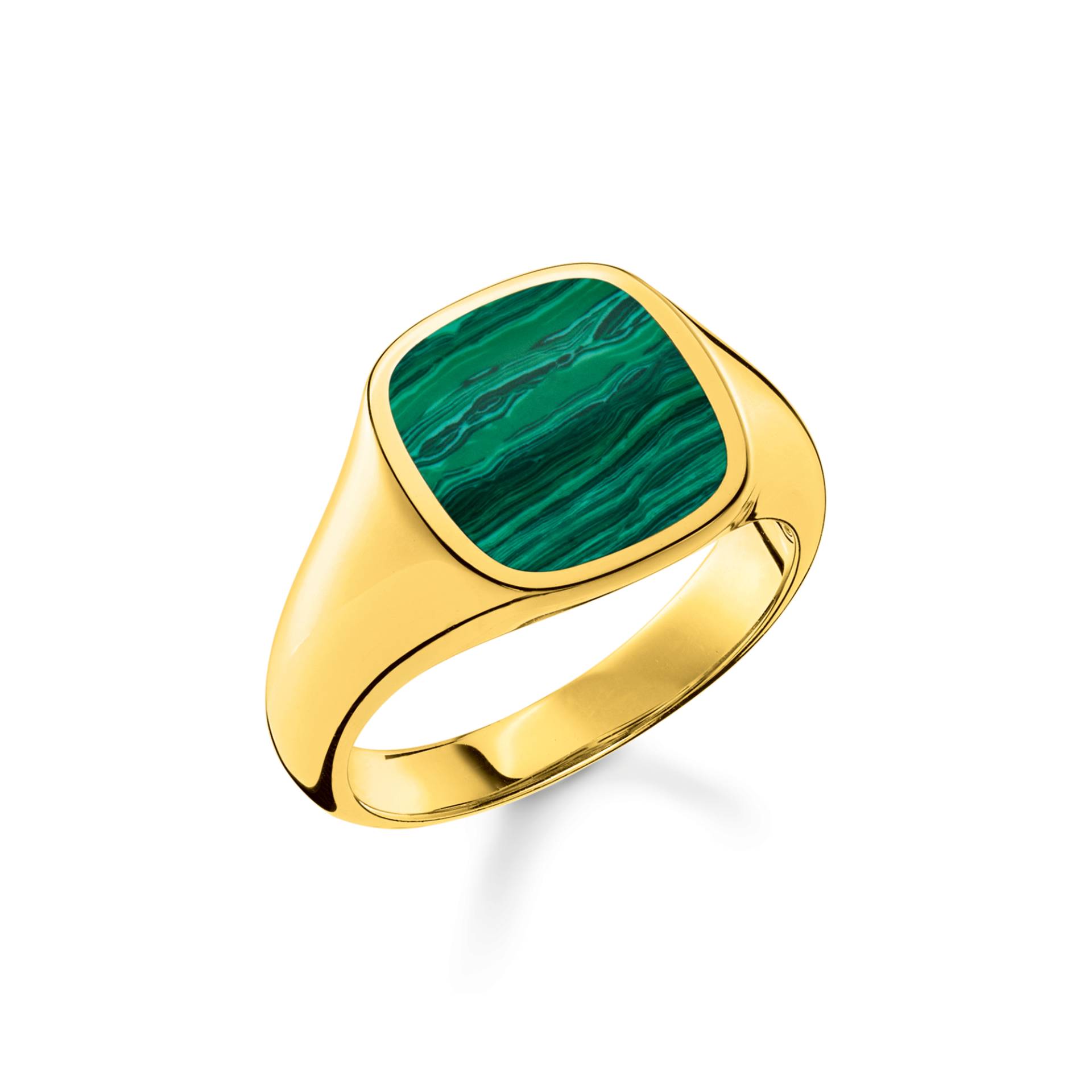 Thomas Sabo Ring klassisch grün-gold grün TR2332-140-6-62 von Thomas Sabo