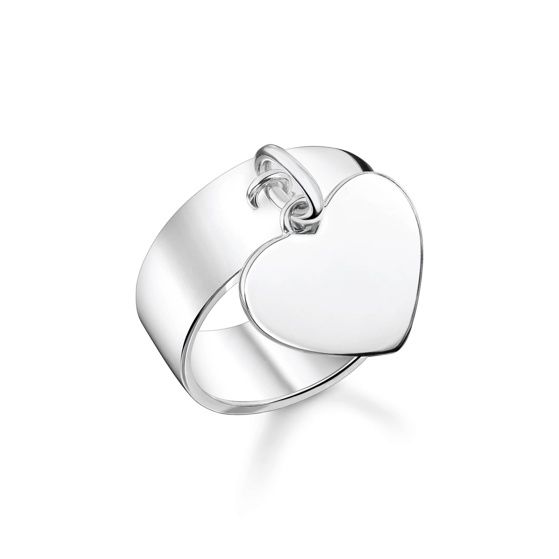 Thomas Sabo Ring mit Herz silber silberfarben TR2364-637-21-48 von Thomas Sabo