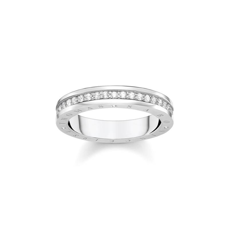 Thomas Sabo Ring mit weißen Steinen Pavé Silber weiß TR2254-051-14-52 von Thomas Sabo