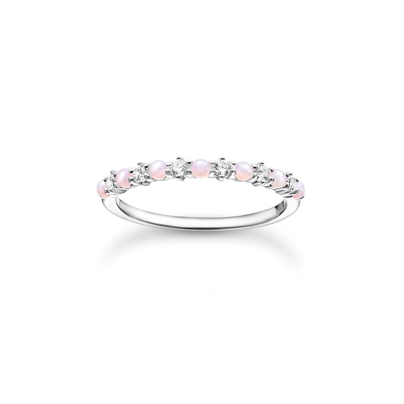 Thomas Sabo Ring rosa und weiße Steine mehrfarbig TR2343-166-7-60 von Thomas Sabo