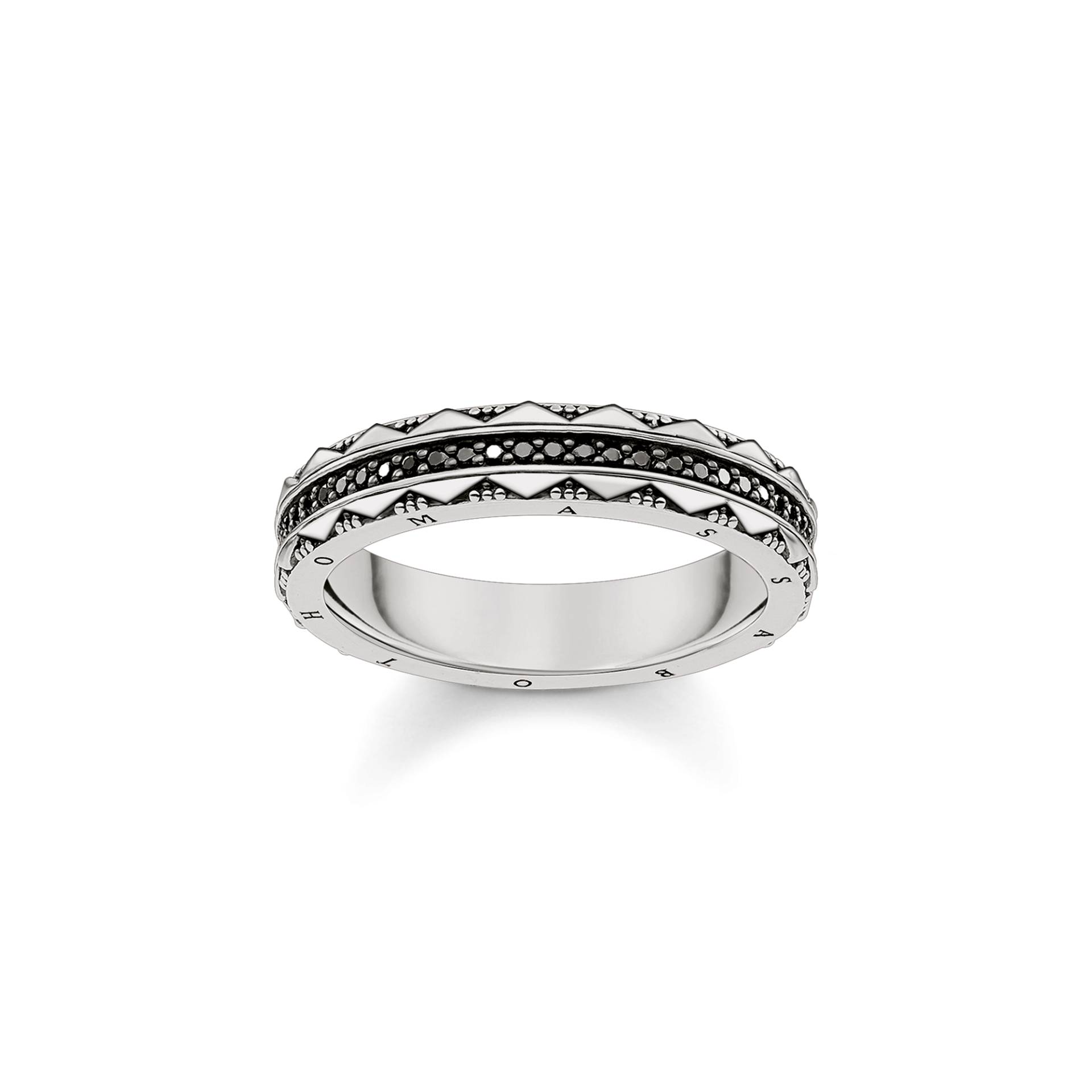 Thomas Sabo Ring schwarz TR2106-643-11-58 von Thomas Sabo