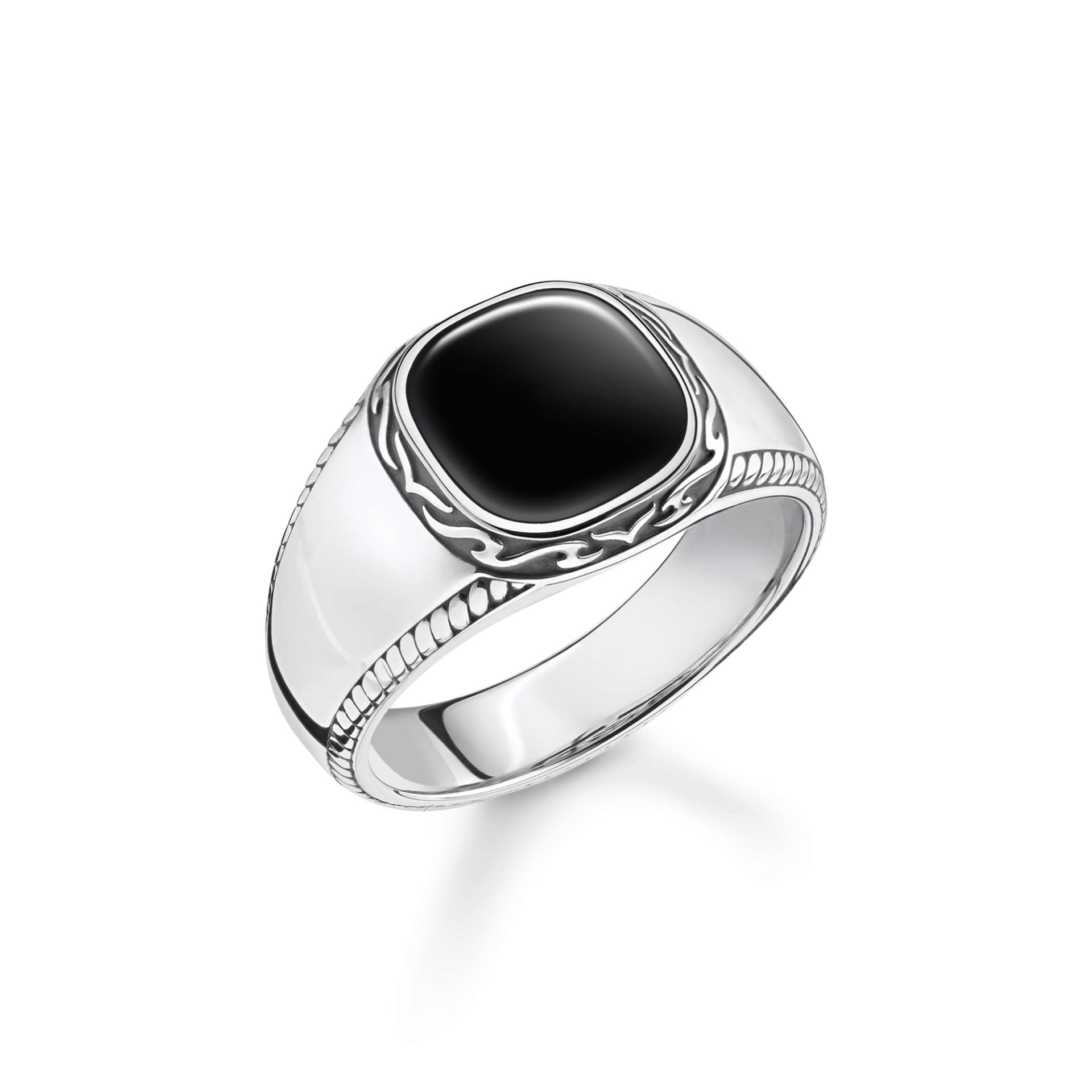 Thomas Sabo Ring schwarz schwarz TR2388-641-11-52 von Thomas Sabo