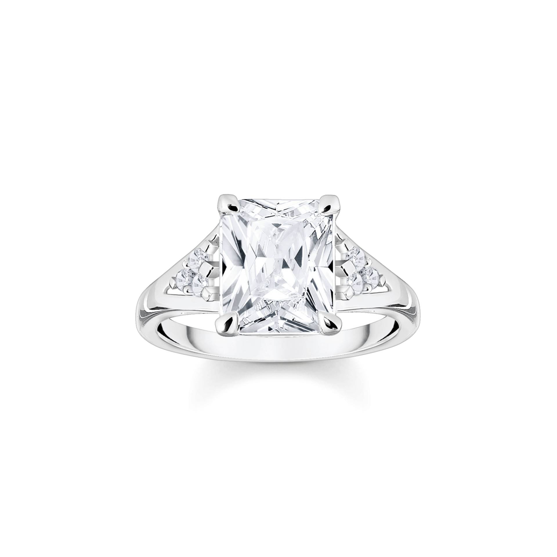 Thomas Sabo Ring mit weißen Steinen Silber weiß TR2362-051-14-60 Thomas Sabo Ring mit weißen Steinen Silber weiß TR2362-051-14-60 von Thomas Sabo