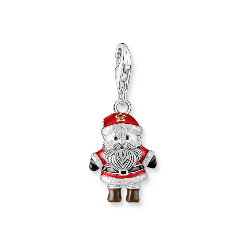 Thomas Sabo Charm-Anhänger Santa Claus Silber mehrfarbig 2196-691-7 von Thomas Sabo