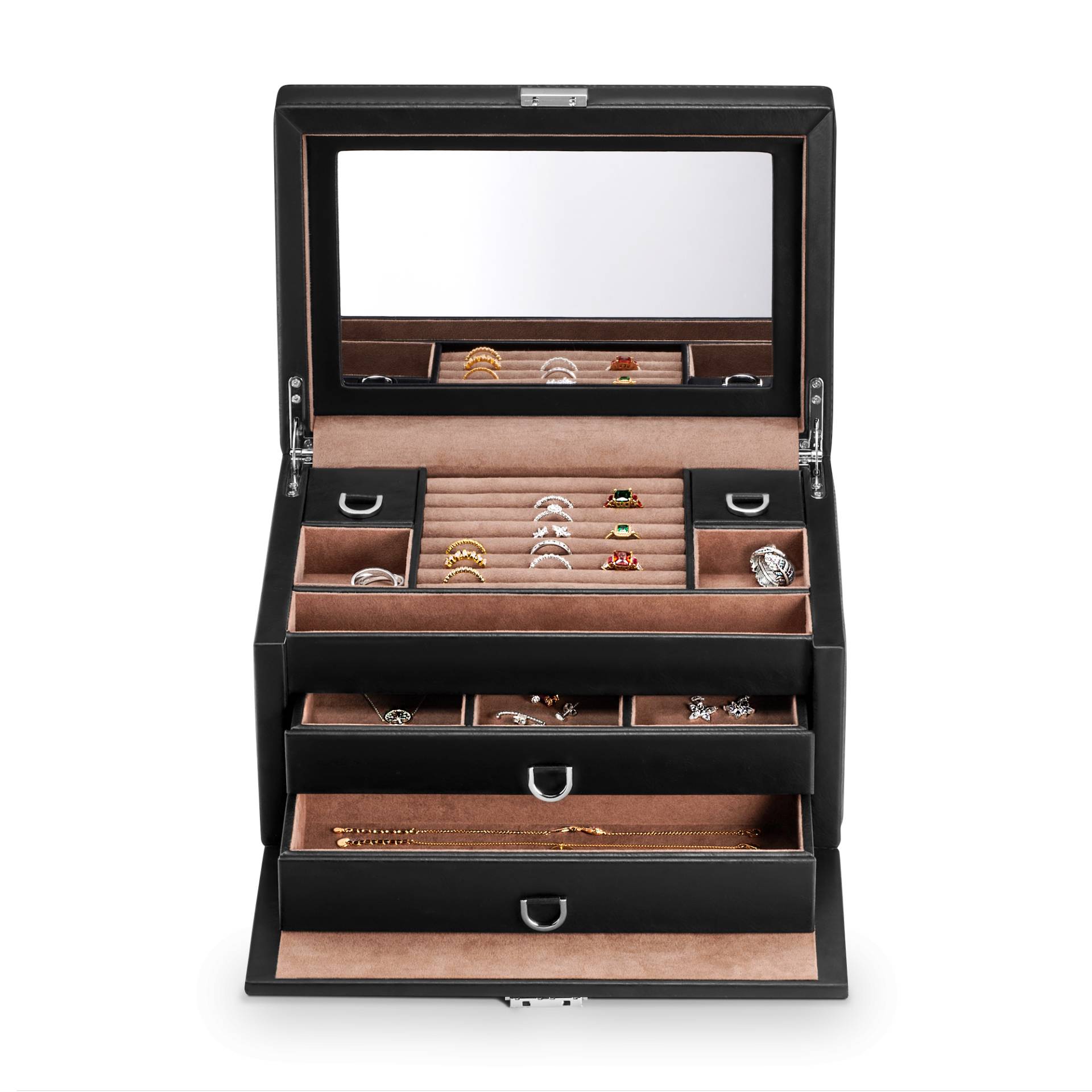 Thomas Sabo Schmuckkoffer groß schwarz beige CASE001 Thomas Sabo Schmuckkoffer groß schwarz beige CASE001 von Thomas Sabo