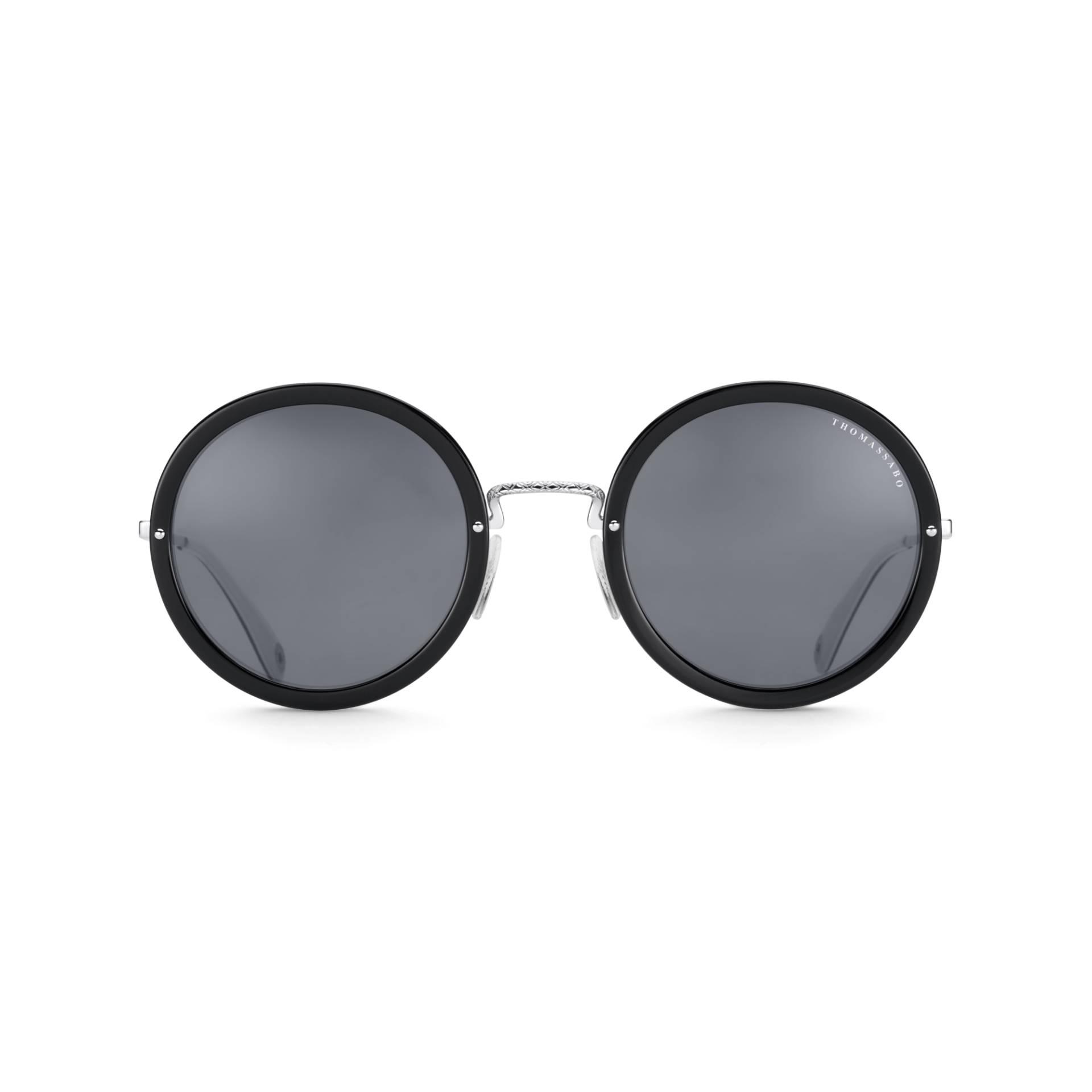 Thomas Sabo Sonnenbrille Romy Rund Ethno schwarz E0013-084-106-A von Thomas Sabo