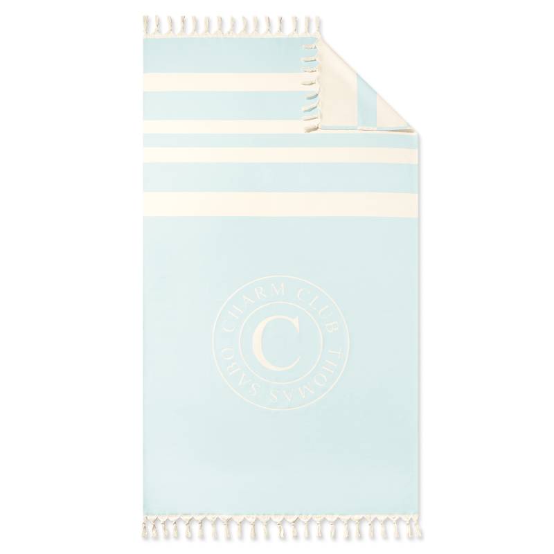 Thomas Sabo Strandtuch Charm Club hellblau TXT0021-301-31 von Thomas Sabo
