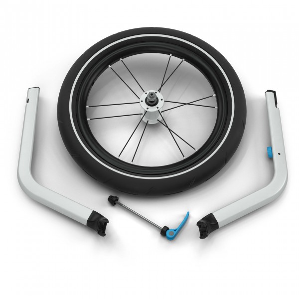 Thule - Chariot Jog Kit Single - Veloanhänger Gr Single - Einsitzer schwarz von Thule