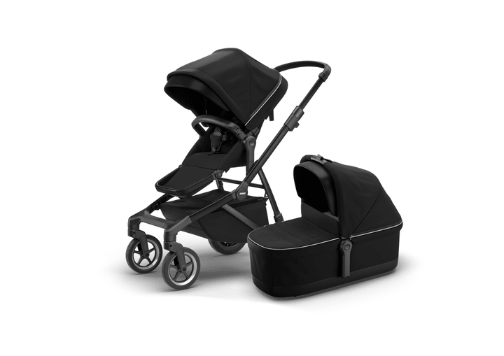 Thule Kinderwagen Sleek inkl. Bassinet Kinderwagen anthrazit von Thule