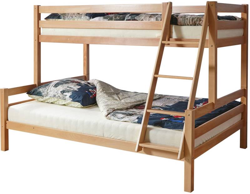 Ticaa Etagenbett »Maxim«, mit Rollrost, Buche von TICAA