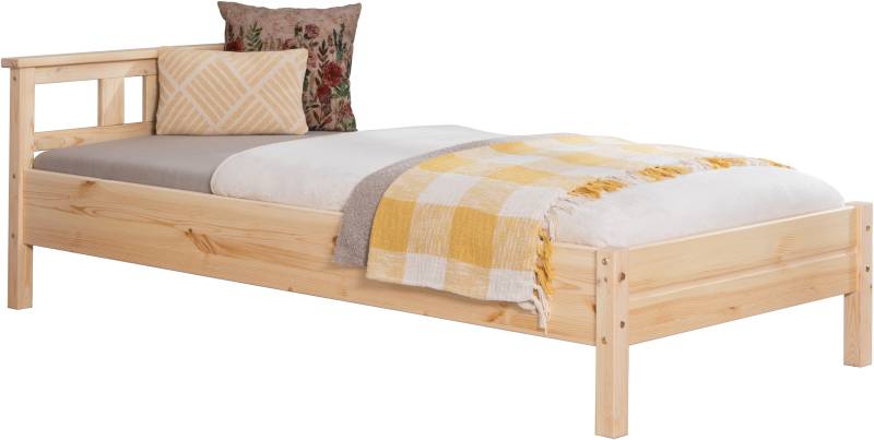 Ticaa Futonbett »Merci«, Einzelbett, aus Kiefer Massivholz, inkl. Rollrost von TICAA