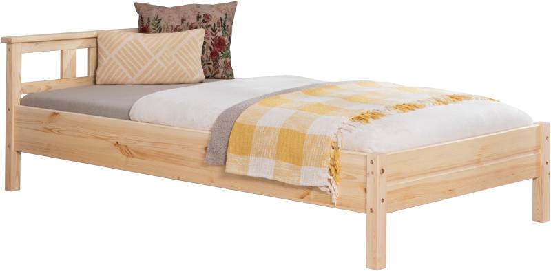 Ticaa Futonbett »Merci«, Einzelbett, aus Kiefer Massivholz, inkl. Rollrost von TICAA