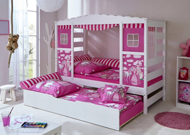 Ticaa Hausbett »Lio«, Hausbett, inkl. Zusatzbett und Rollrost von TICAA