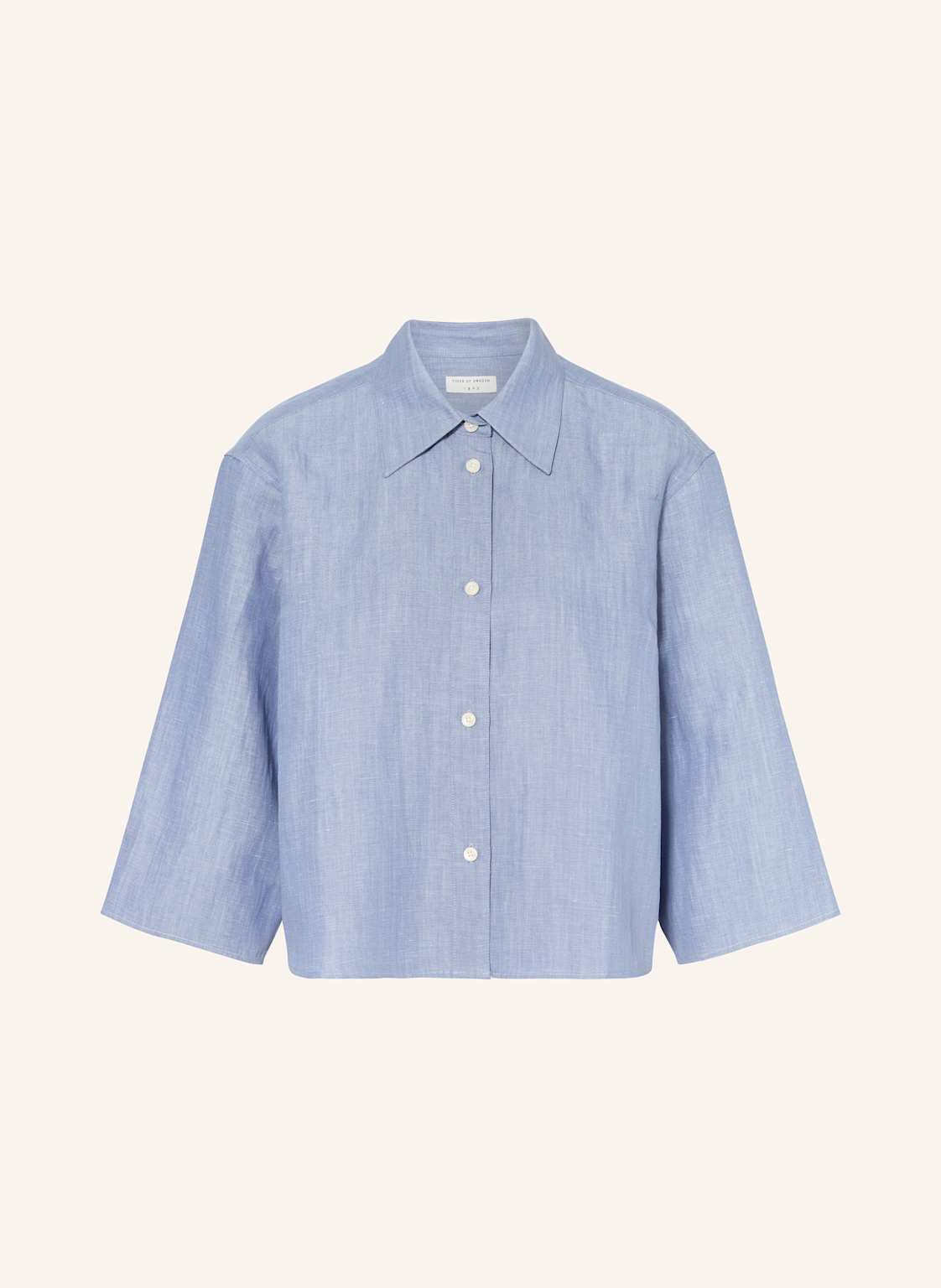 Tiger Of Sweden Blusenshirt Corins Mit Leinen Und 3/4-Arm blau Tiger Of Sweden Blusenshirt Corins Mit Leinen Und 3/4-Arm blau von Tiger Of Sweden