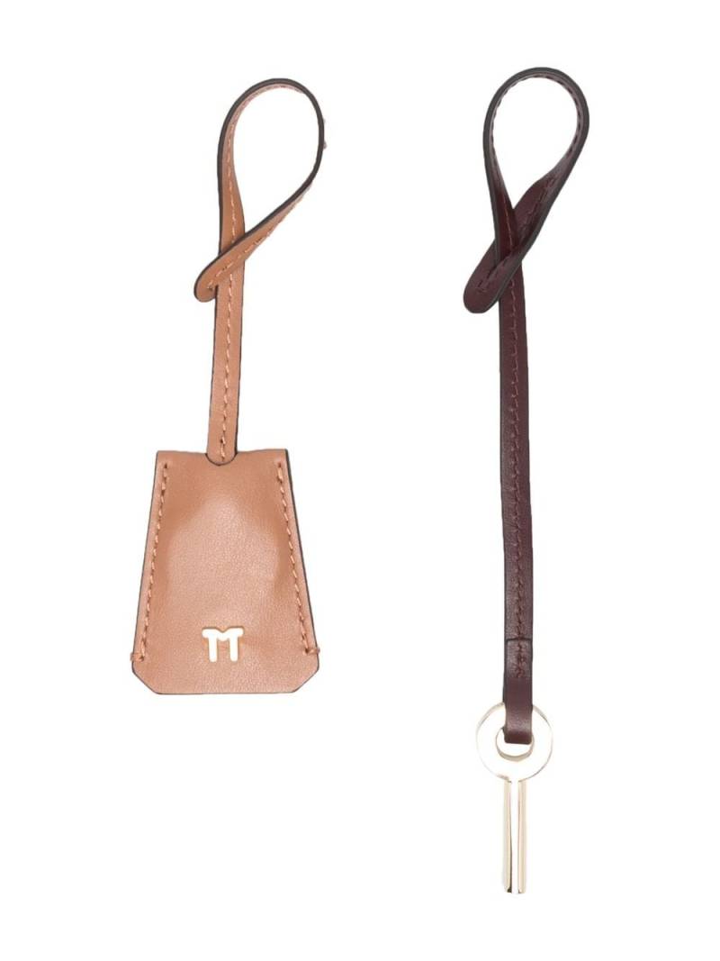 Tila March Lea key ring hang tag - Red von Tila March