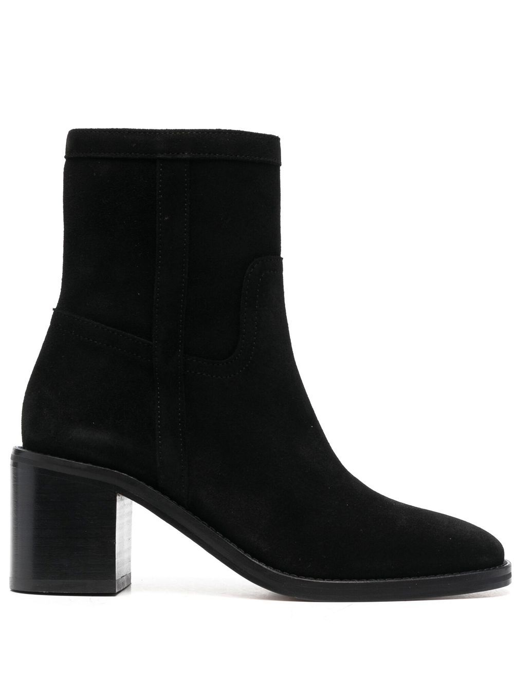 Tila March suede 80mm ankle boots - Black von Tila March