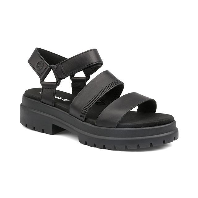 London Vibe 3 Strap Sandal Damen Schwarz 38.5 von Timberland