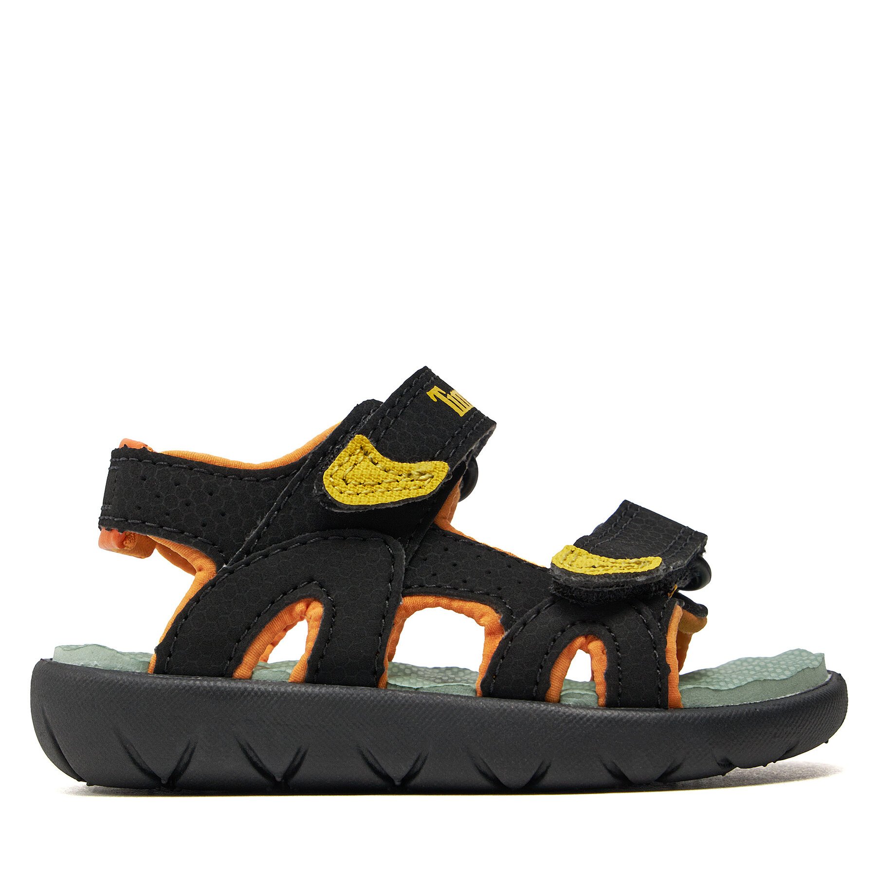 Sandalen Timberland Perkins Row 2 Strap Sandal TB0A5M2DEDN1 Black W Medium Yellow von Timberland