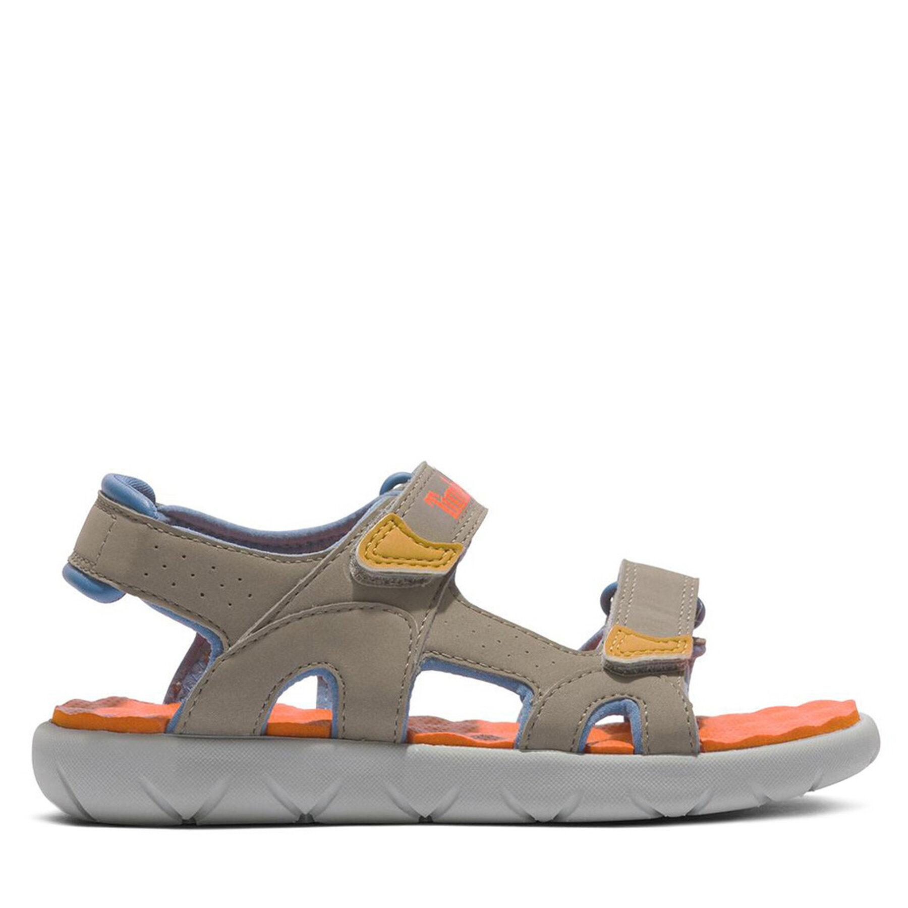 Sandalen Timberland Perkins Row 2 Strap Sandal TB0A5VMD1101 Medium Grey von Timberland