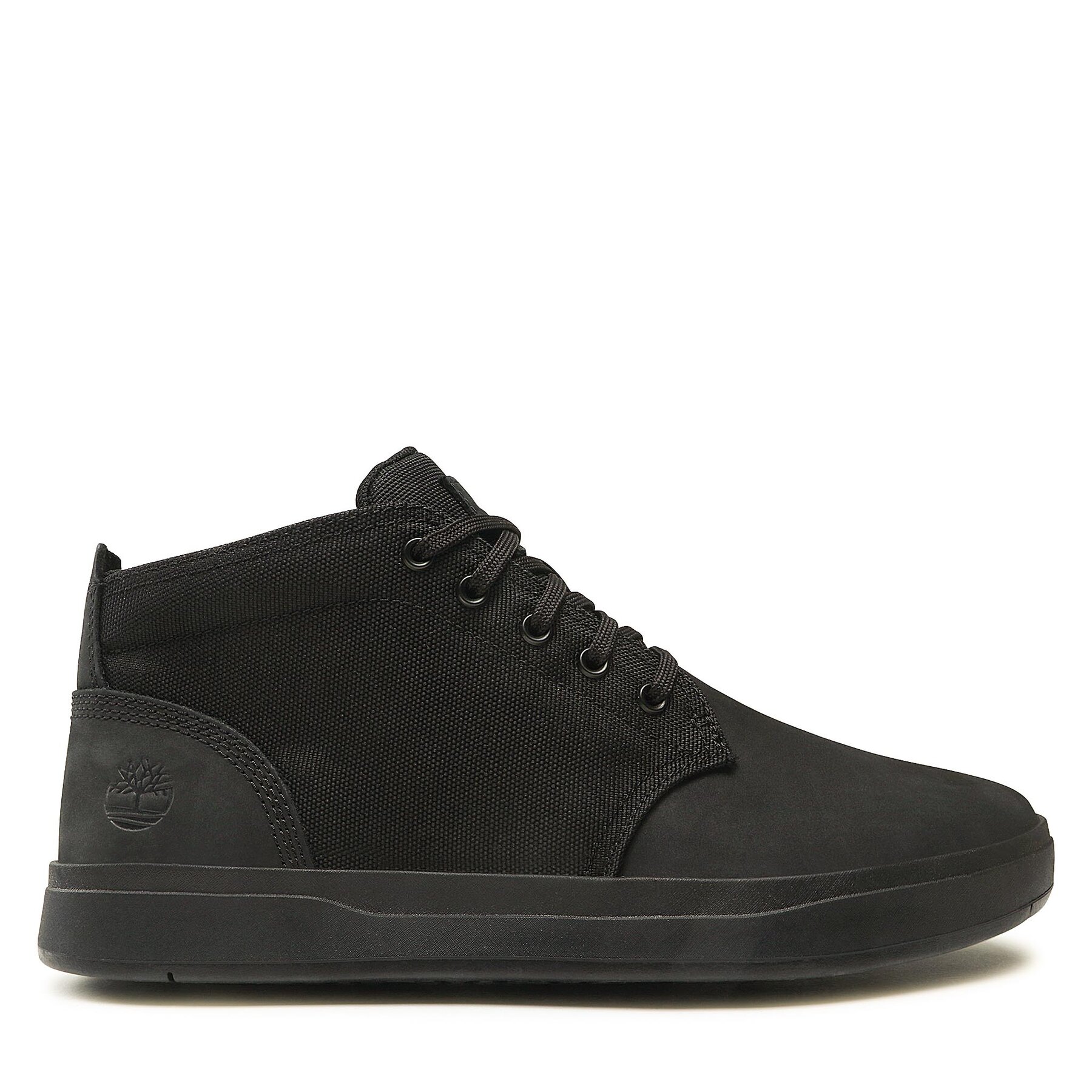 Schnürschuhe Timberland Davis Square F/L Chukka TB0A1T160011 Blackout Nubuck von Timberland