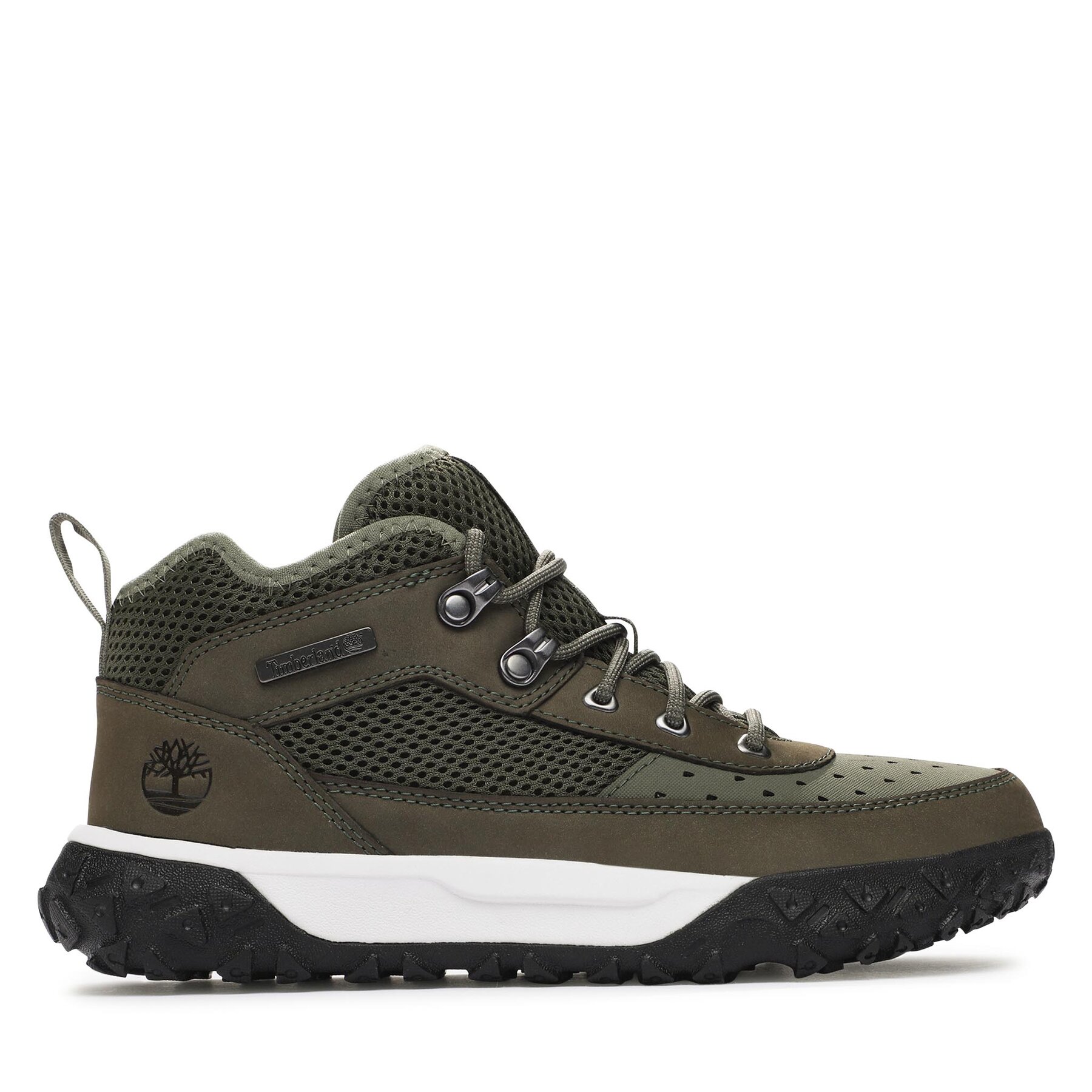 Schnürschuhe Timberland Gs Motion 6 Lthr Super Ox TB0A67RMA581 Dark Green von Timberland